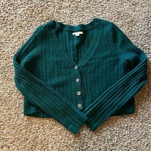 American Eagle Cropped Cardigan